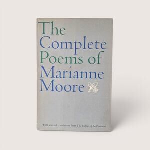 1967 The Complete Poems of Marianne Moore Hardcover Book